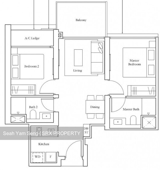 Avenue South Residence (D3), Apartment #555332341